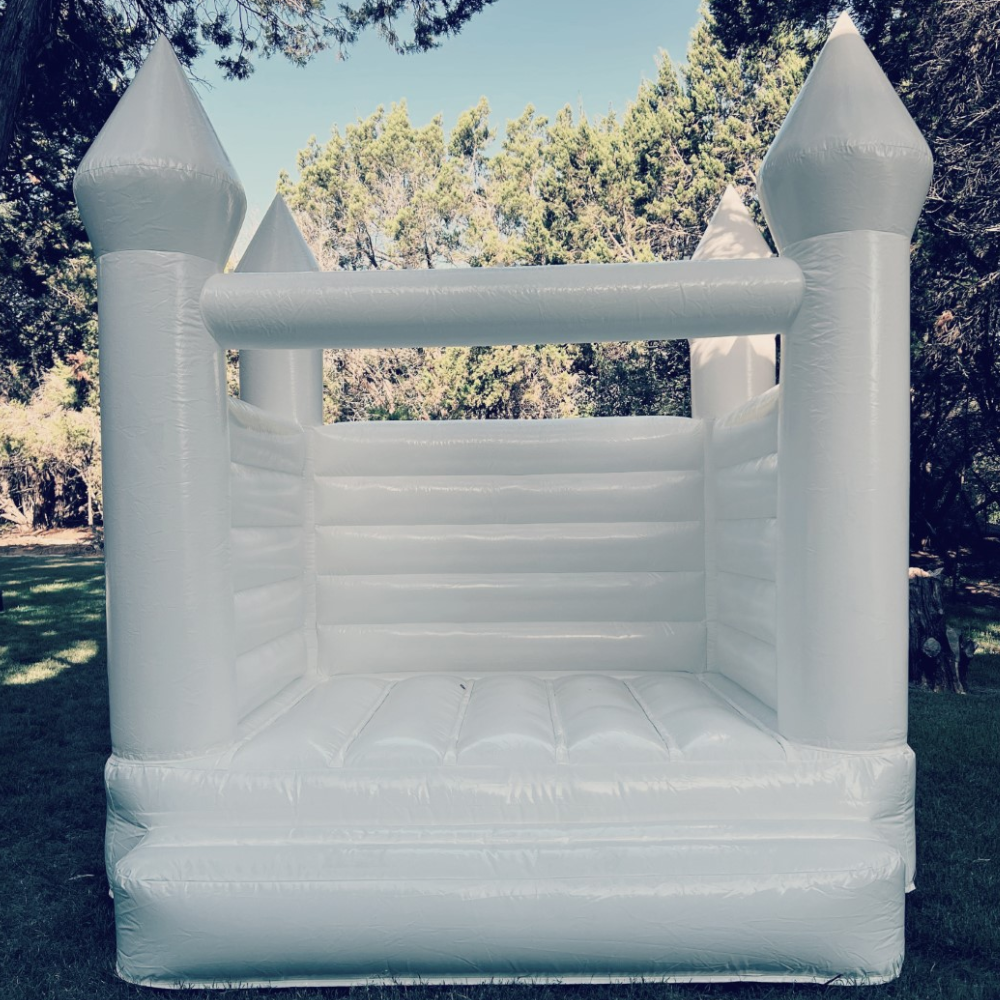 White Toddler Bounce House