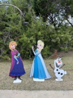 Frozen Character Props